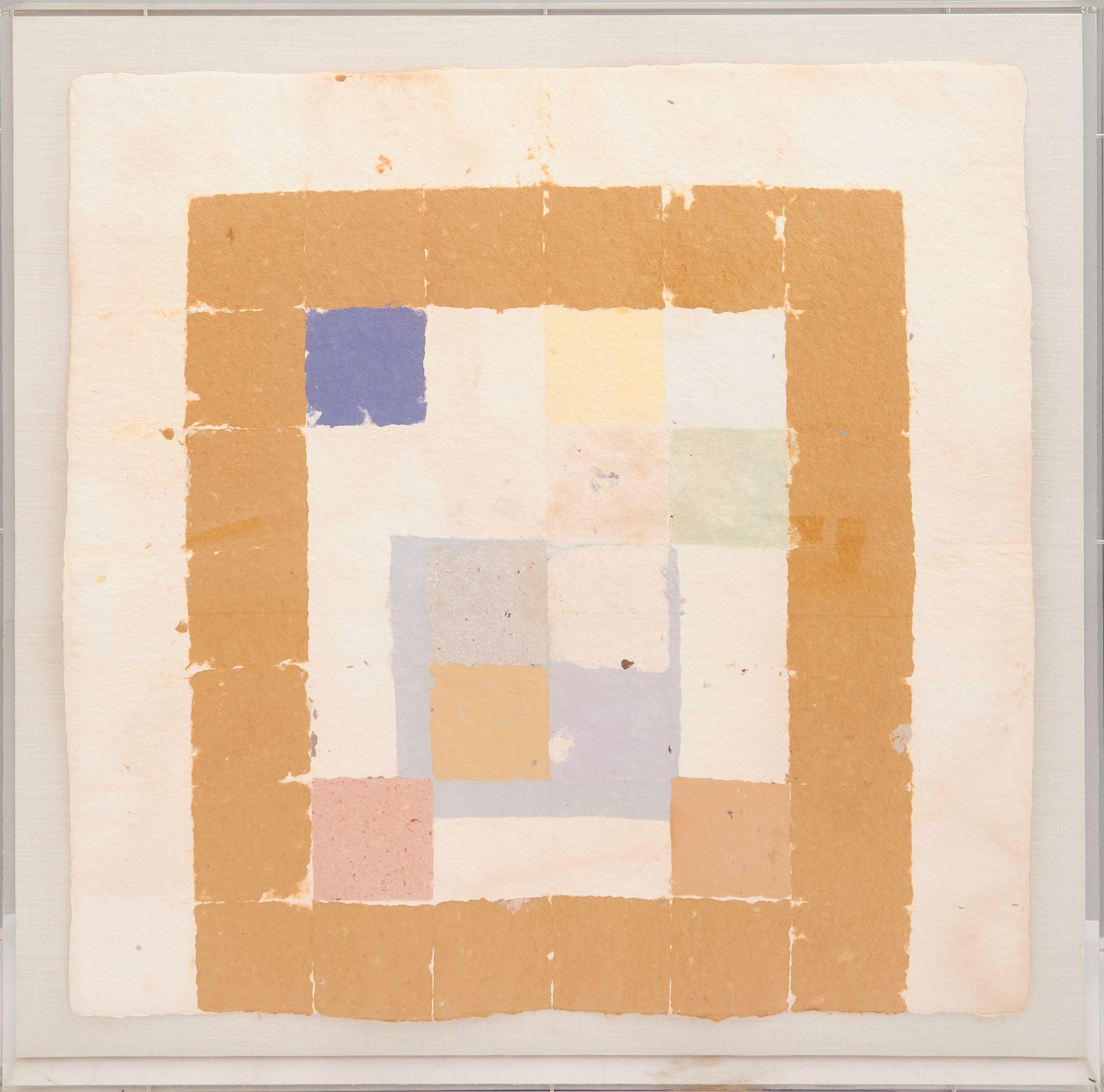 Kenneth Noland - Untitled (PC-151) 34 1/2 x 34 1/2 in. (87.6 x 87.6 cm) framed 38 1/2 x 39 1/2 x 2 in.