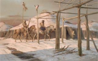 Kenneth Pauling Riley - Winter Hunt