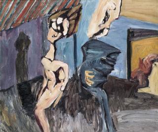 Kenneth Ronald Whisson - Blue Interior