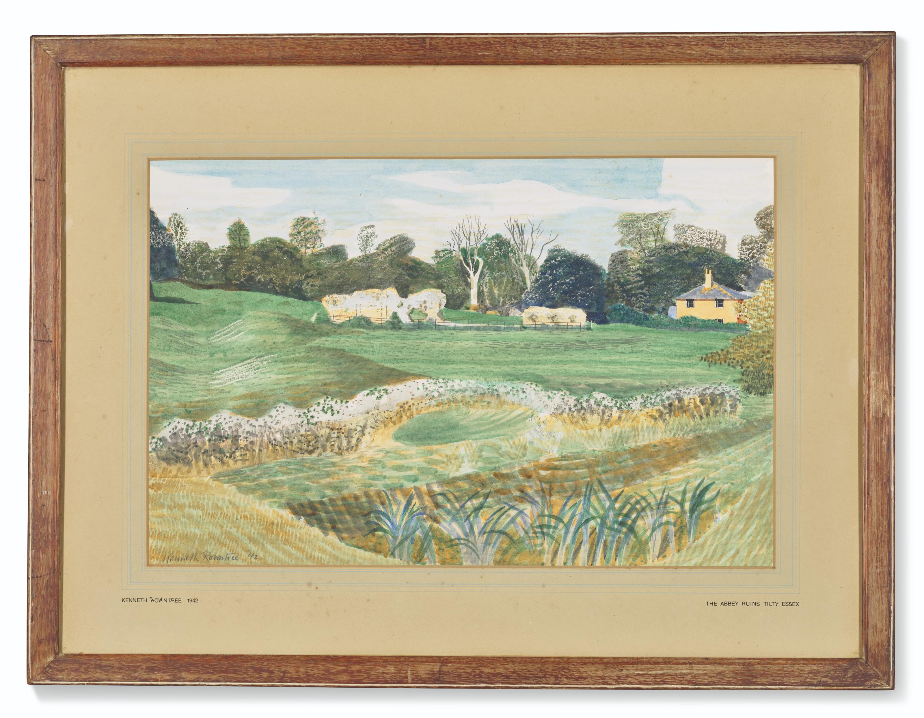 Kenneth Rowntree - The Abbey Ruins, Tilty, Essex