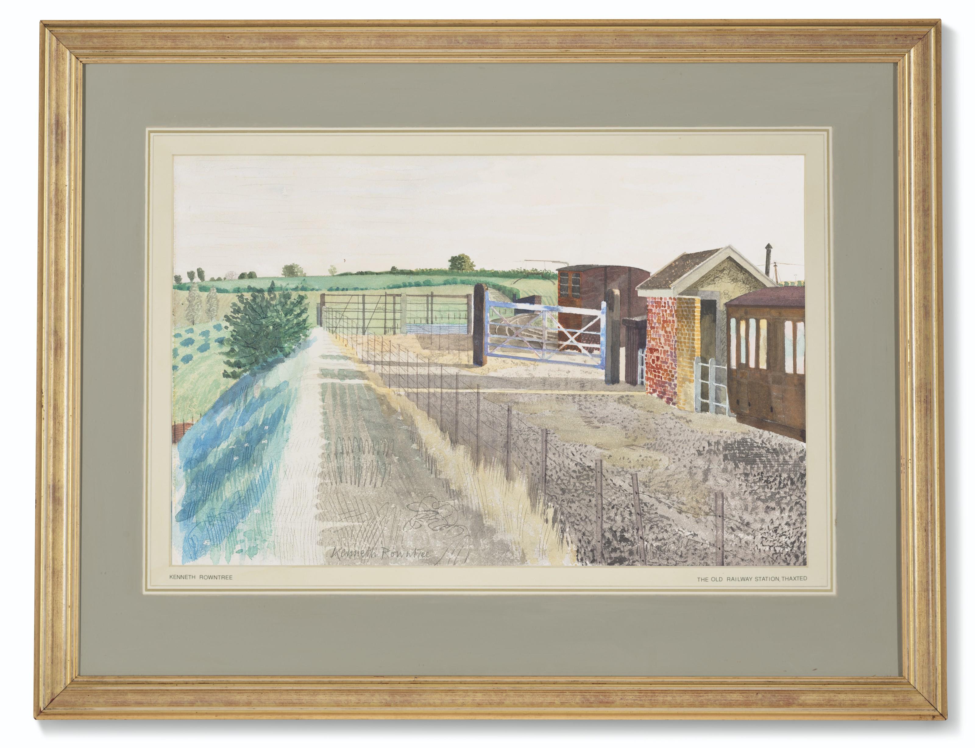 Kenneth Rowntree - The Old Railway Station, Thaxted