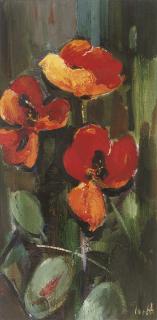 Kenneth Webb, R.U.A. - Poppies