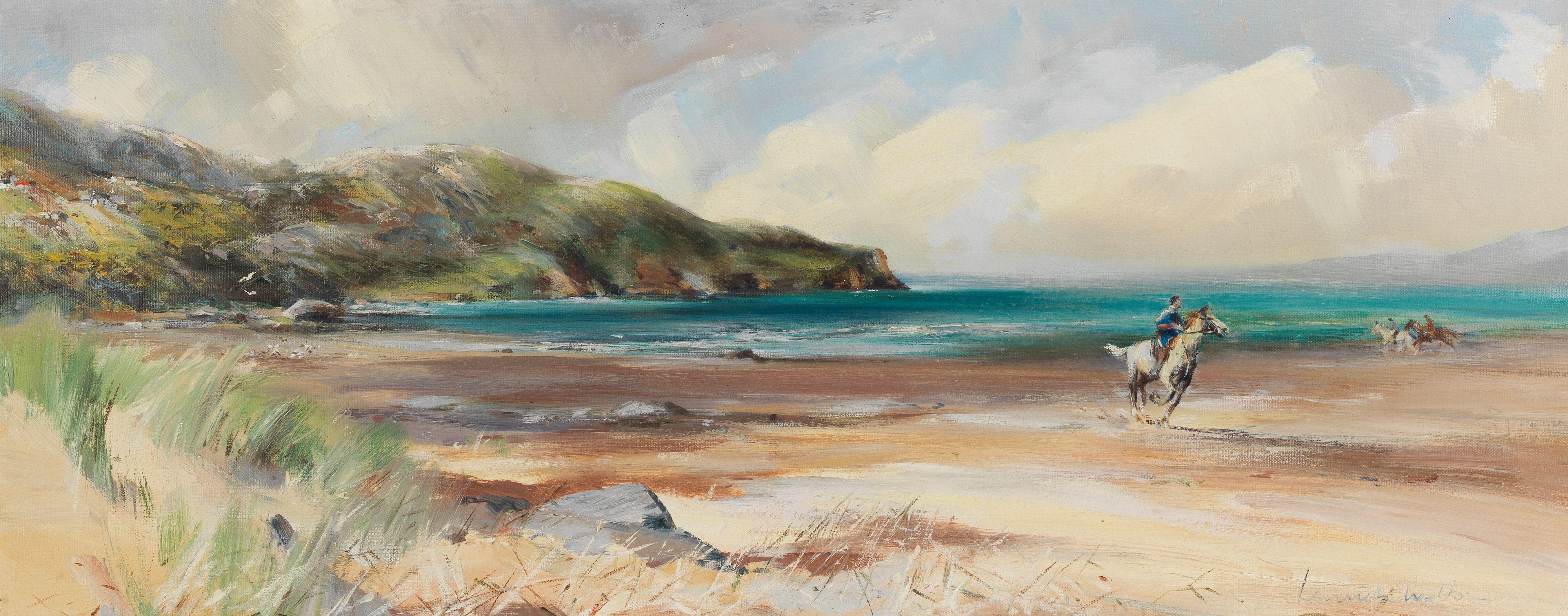 Kenneth Webb - Pony on the Beach