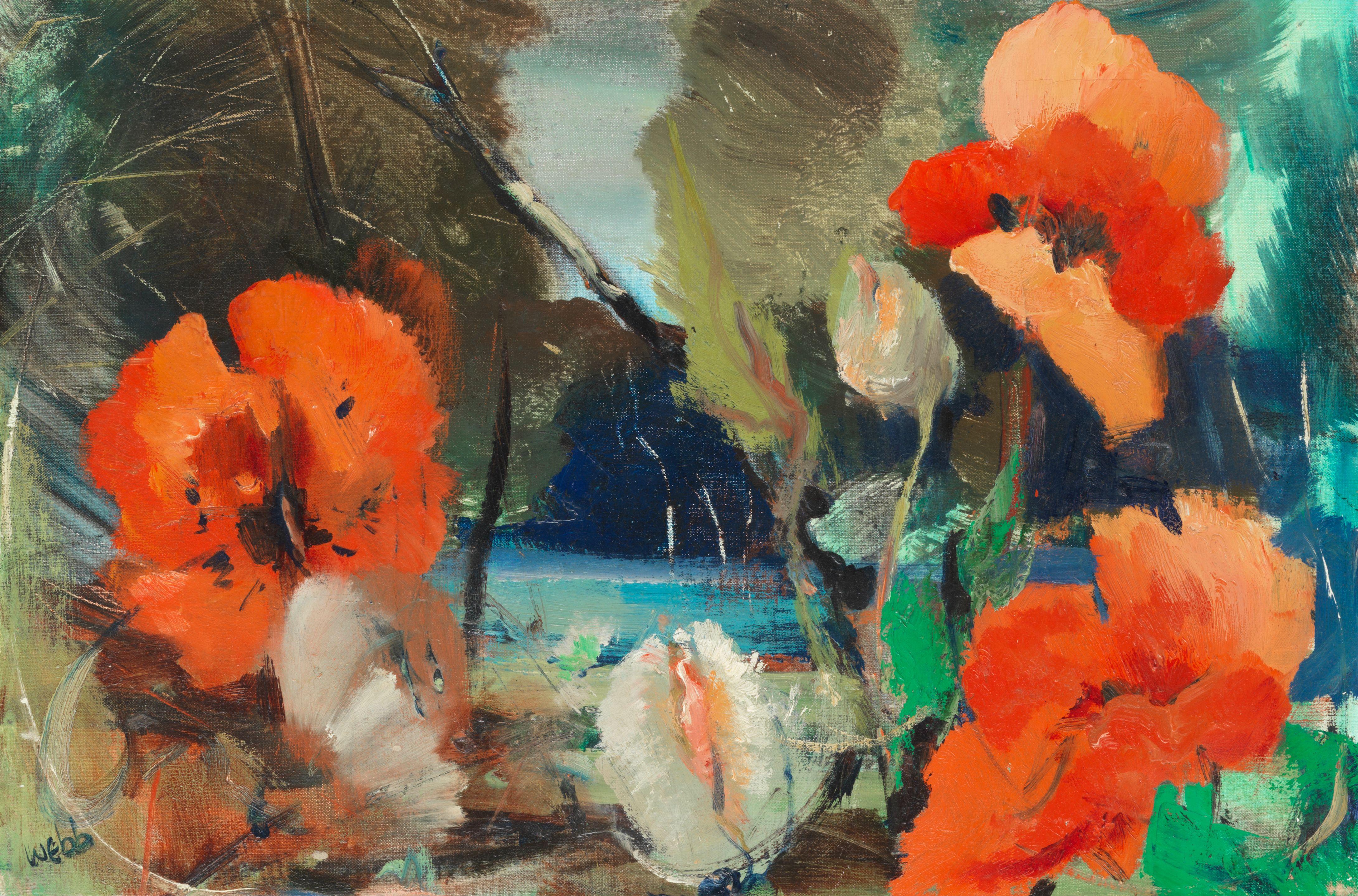 Kenneth Webb - Poppies (unframed)