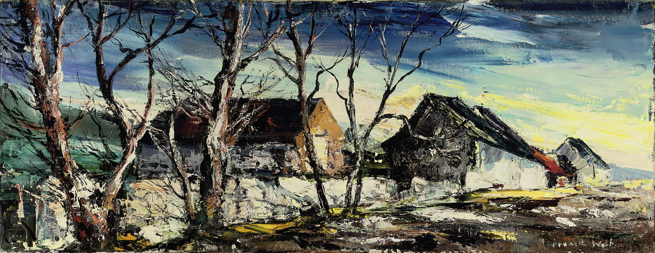 Kenneth Webb - Trees and Snow, Co. Antrim