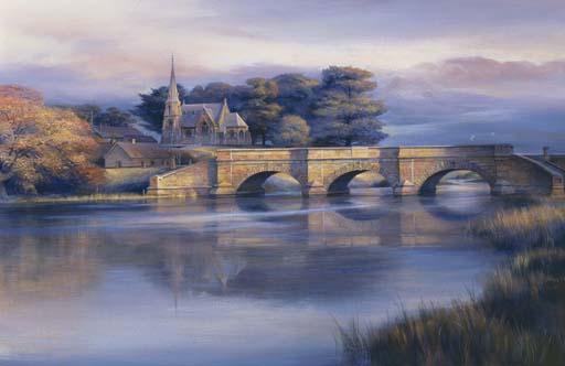 Kenneth William David Jack - Autumn Evening, Ross, Tasmania