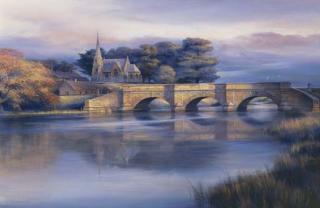 Kenneth William David Jack - Autumn Evening, Ross, Tasmania