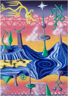 Kenny Scharf - Anti-Gravity Land