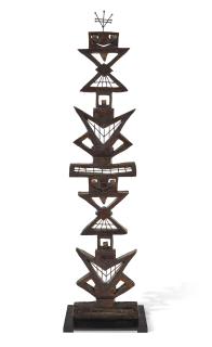 Kenny Scharf - Double Totem