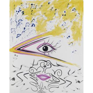 Kenny Scharf - Eyelips