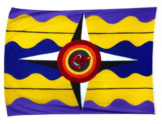 Kenny Scharf - Flag for All