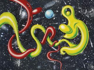 Kenny Scharf - Galicksy