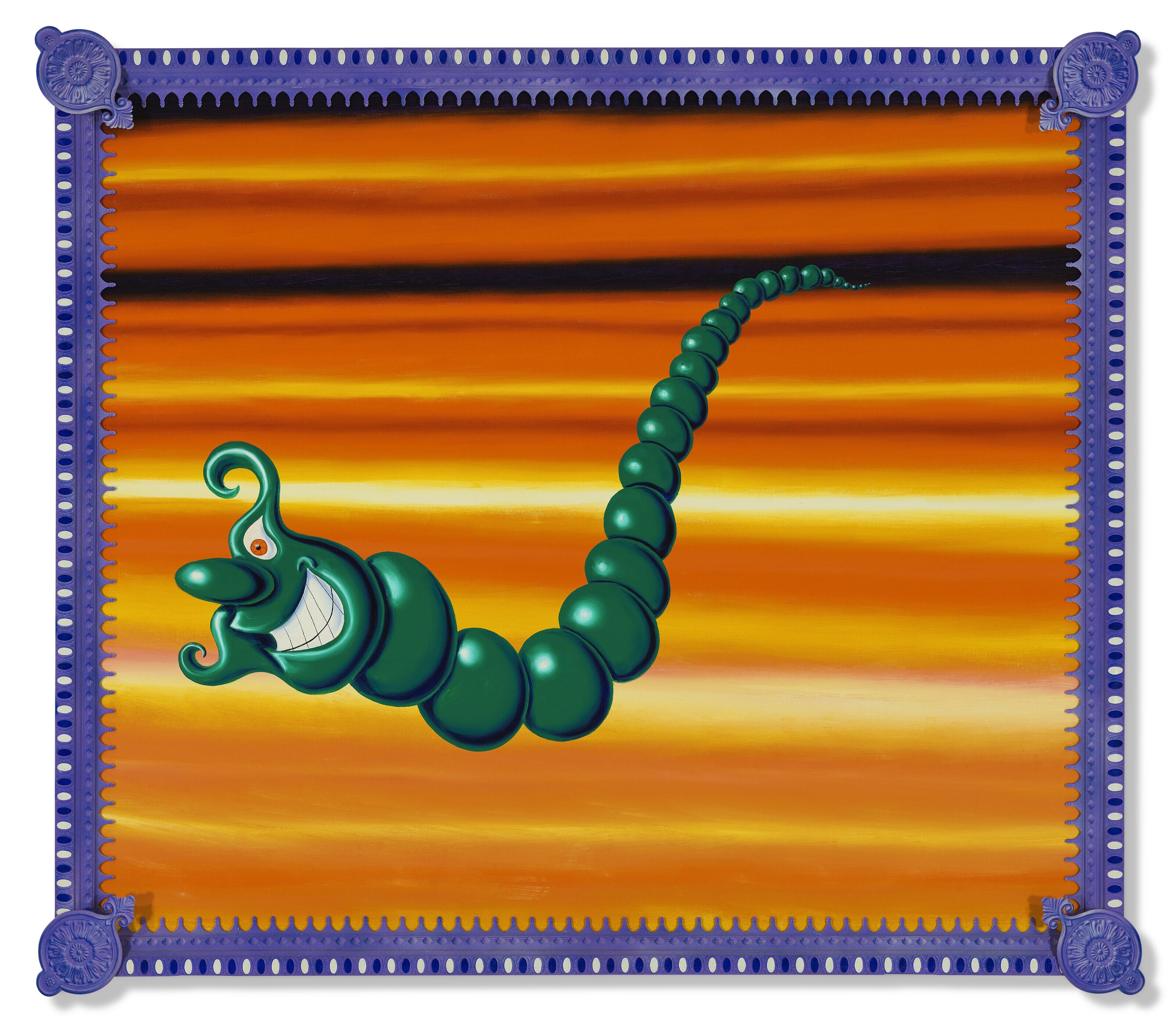 Kenny Scharf - Jade Pea God