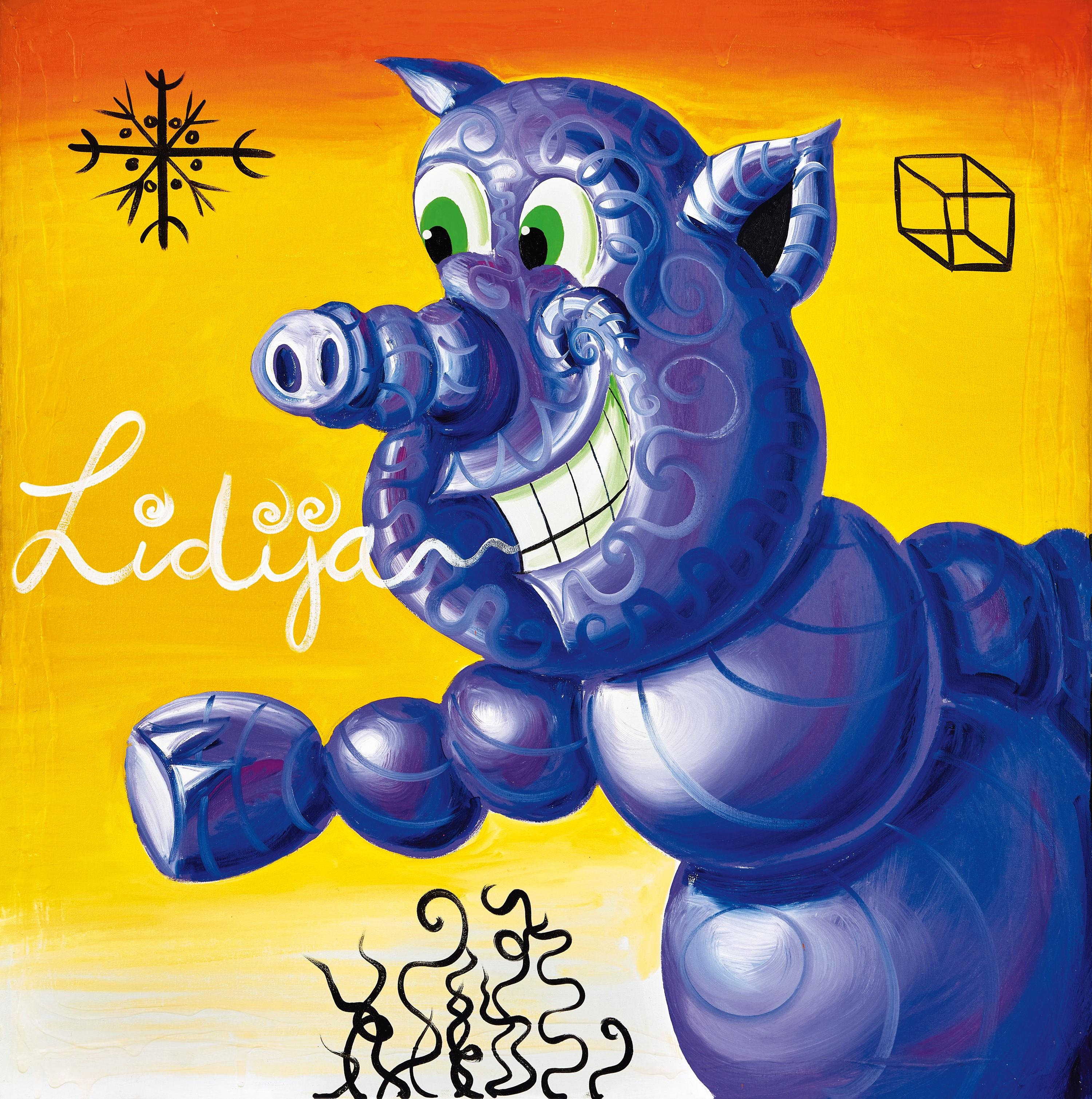 Kenny Scharf - Love(Painted in 1986)