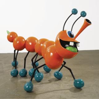 Kenny Scharf - Orange Bingle Berry Ball Bug
