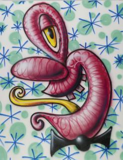 Kenny Scharf - Red Guy