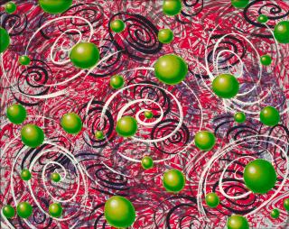 Kenny Scharf - Space Balls