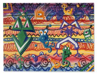 Kenny Scharf - Travel Time