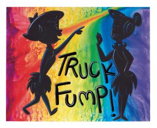 Kenny Scharf - Truck Fump! (Painted In 2020)