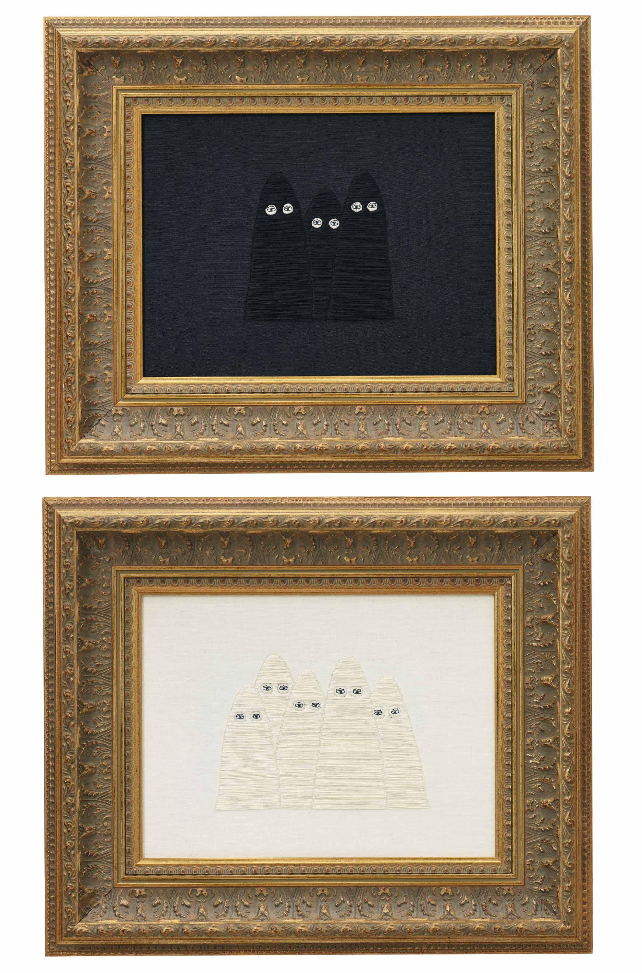 Kent Henricksen - (i)  Black  (ii)  White