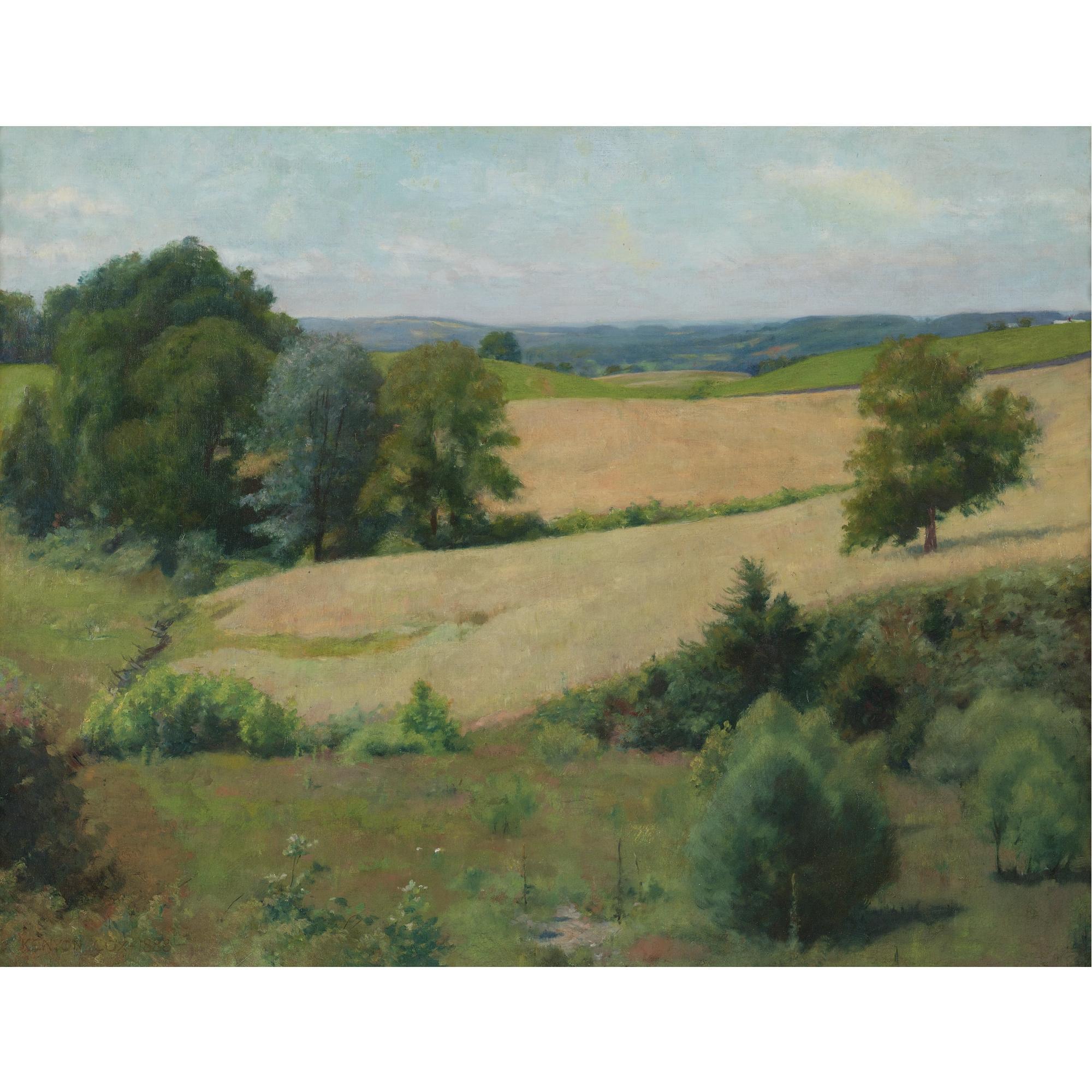 Kenyon C. Cox - A Rolling Country