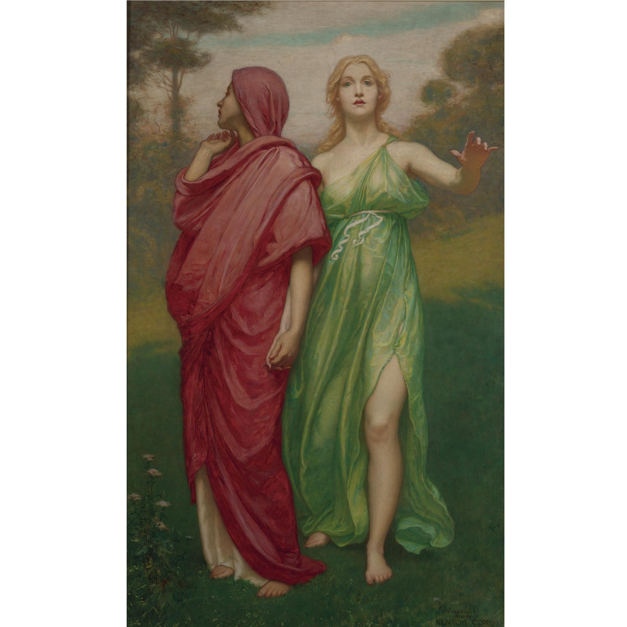 Kenyon C. Cox - Hope And Memory