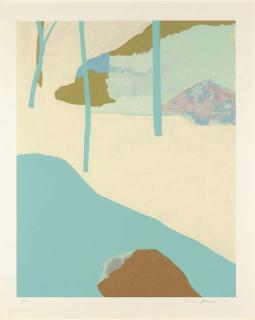 Kenzo Okada - Untitled; Untitled; Untitled; and Untitled