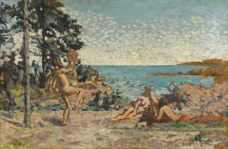 Ker-Xavier Roussel - Faune Dansant Au Tambourin