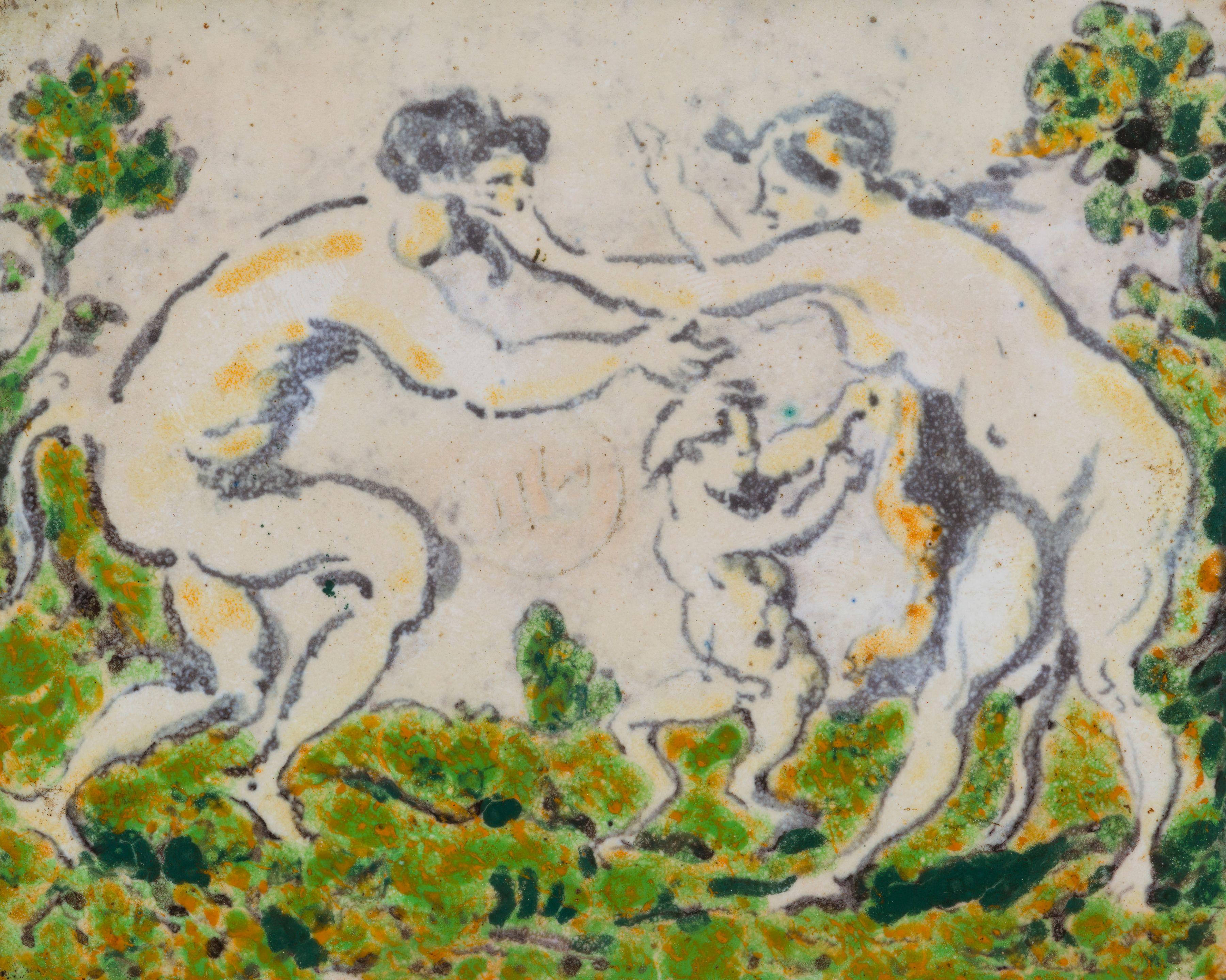 Ker-Xavier Roussel - Faune et nymphe