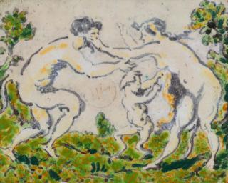 Ker-Xavier Roussel - Faune et nymphe