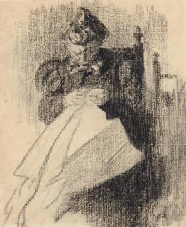Ker-Xavier Roussel - Madame Vuillard cousant