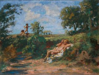 Ker-Xavier Roussel - Nymphe endormie