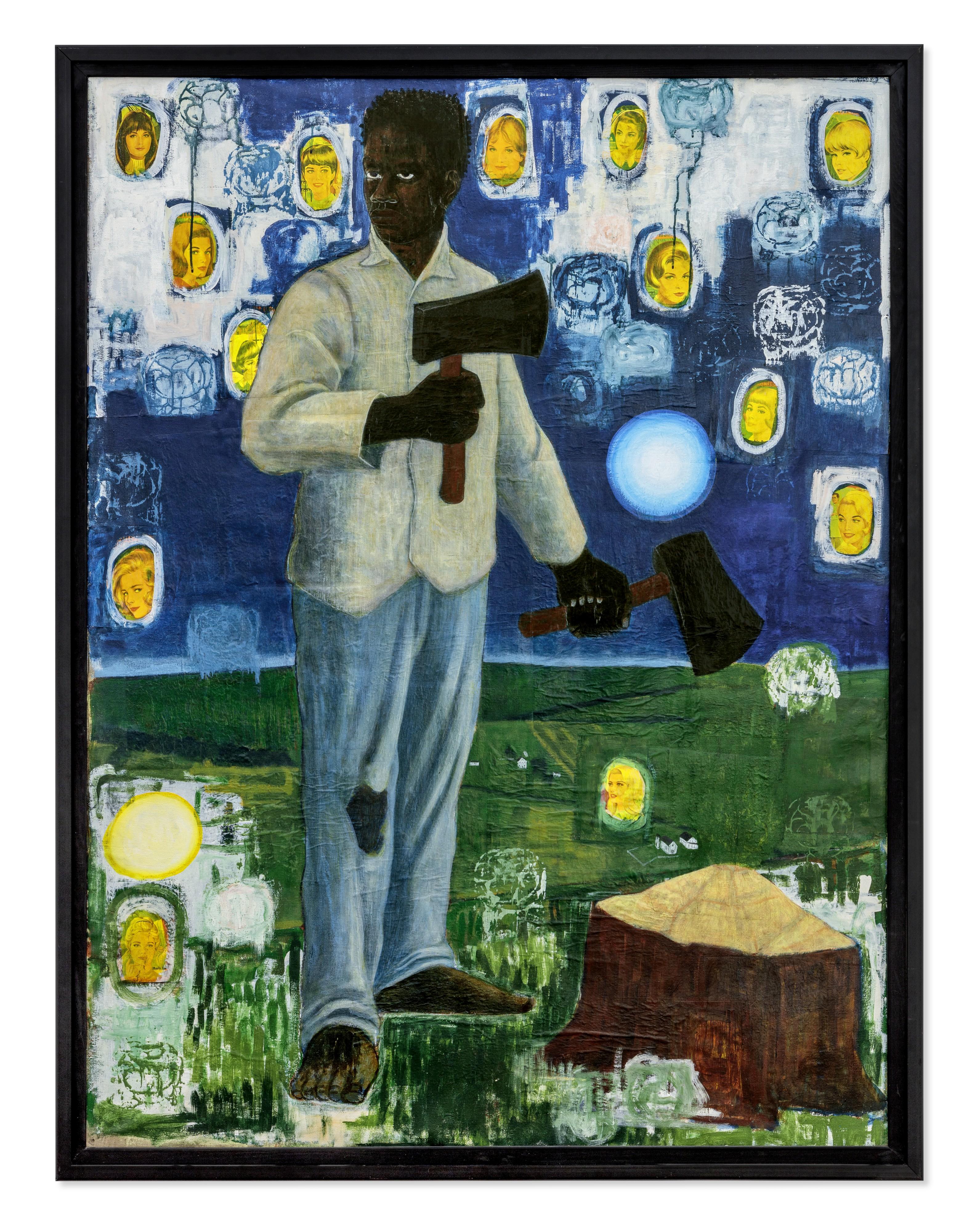 Kerry James Marshall - Nat-Shango (Thunder)
