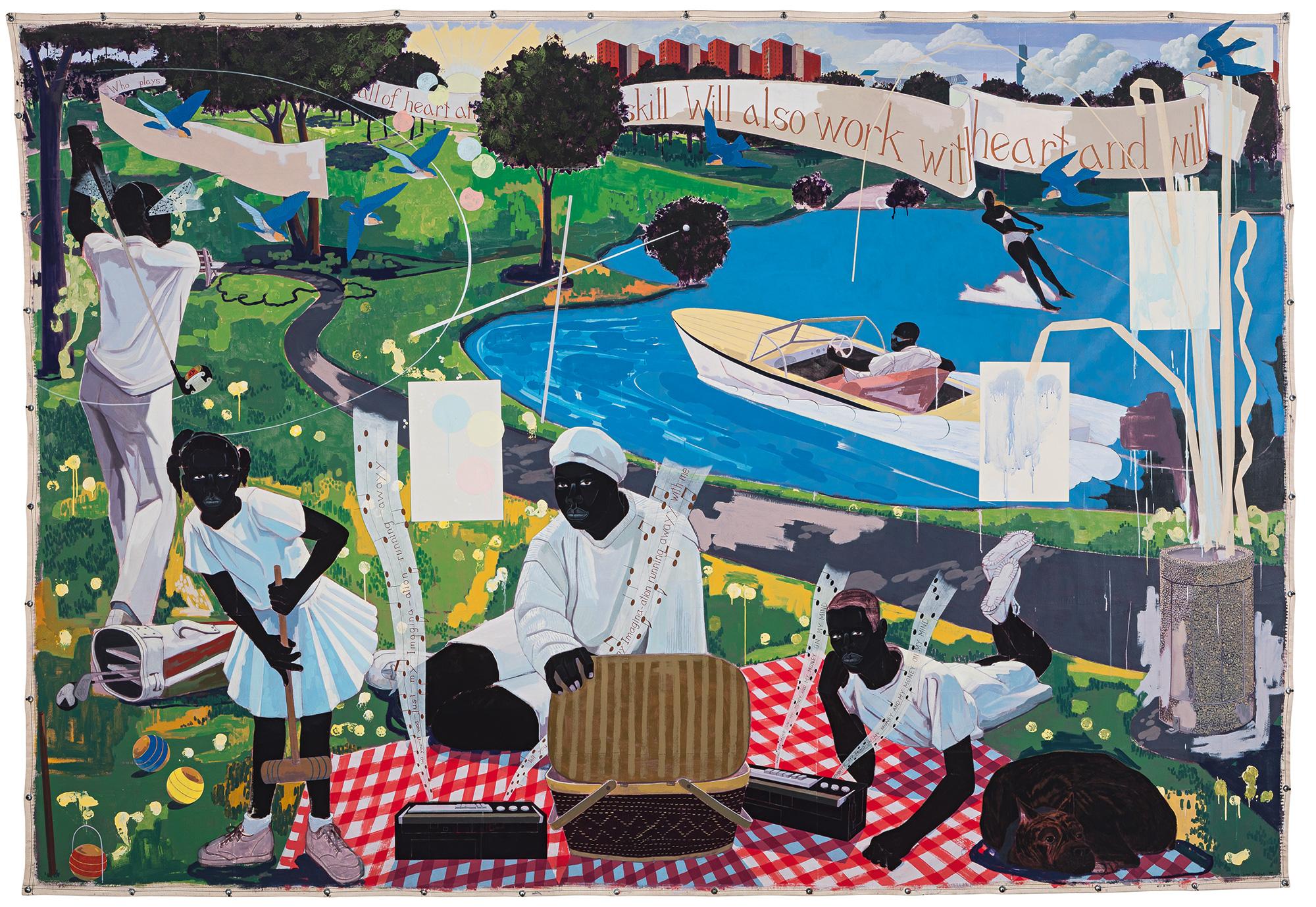 Kerry James Marshall - Past Times