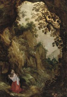 Kerstiaen de Keuninck - The Penitent Mary Magdalene in the wilderness