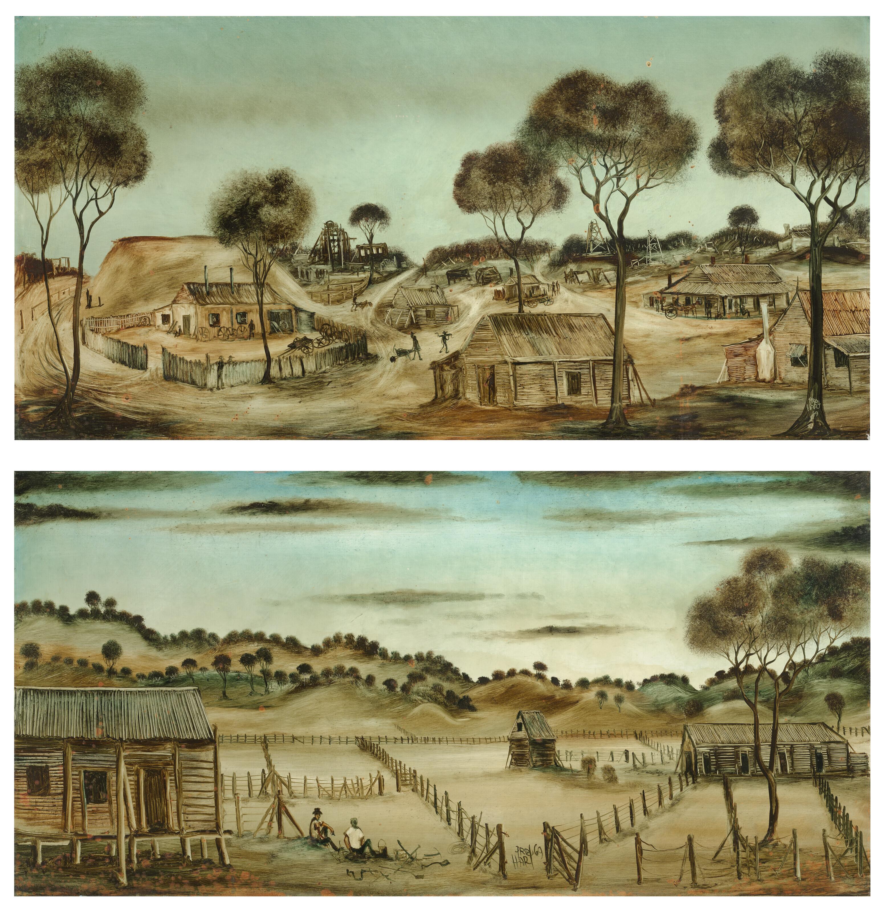 Kevin Charles Hart - Mining Town; Enclosure