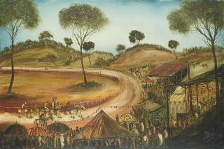 Kevin Charles Pro Hart - Race meeting