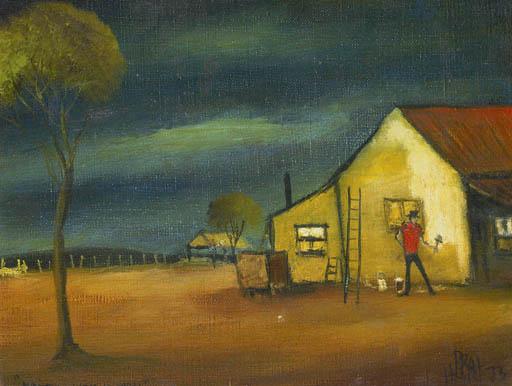 Kevin Charles - Whitewashing A Wall