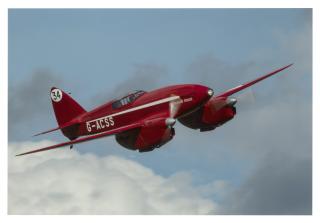 Kevin Frazer - De Havilland DH.88 Comet “Grosvenor House”, 2023