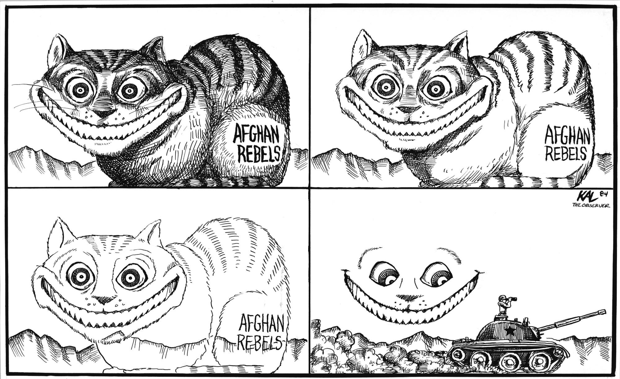 Kevin Kallaugher - ‘Afghan Rebels’