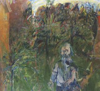 Kevin Leslie Connor - Self Portrait (of the gardner in the little sparrow garden, Erskineville)