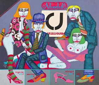 Key Hiraga - Mr CJ Boot Shop(Painted in 1978)