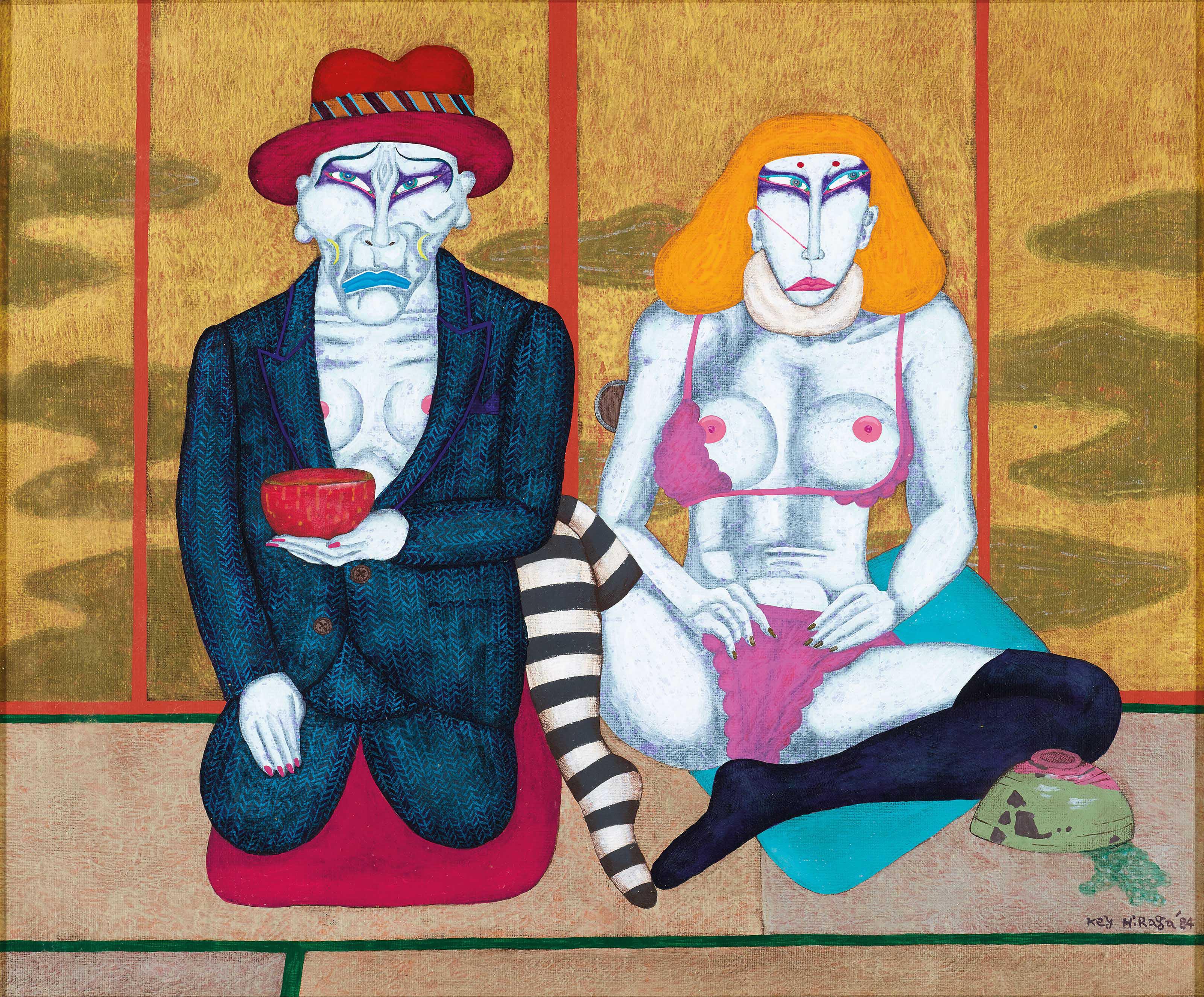 Key Hiraga - Tea Ceremony in the Yesterday\'s Hermitage - with Mr. Kagekiyo