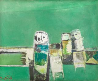 Khadeir Al Shakarji - Abstraction in Green