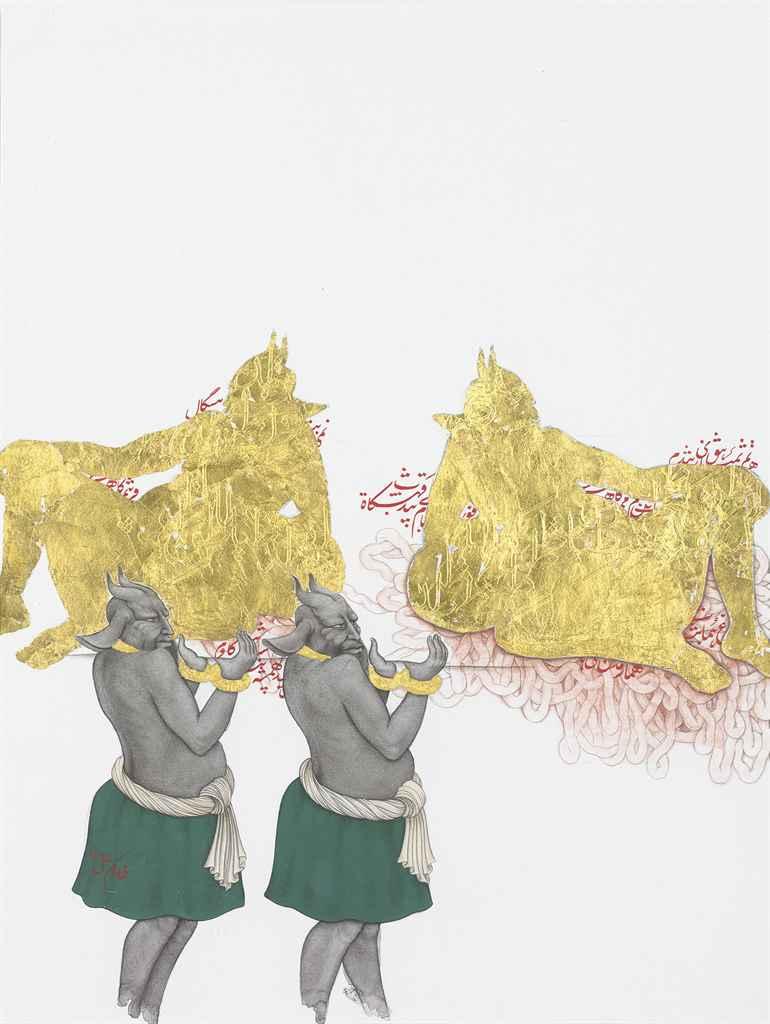 Khadim Ali - Rustam Series - Untitled II