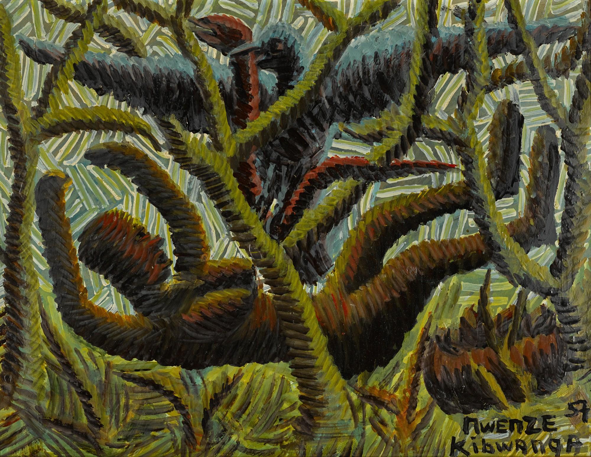 Kibwanga  Mwenze - Untitled