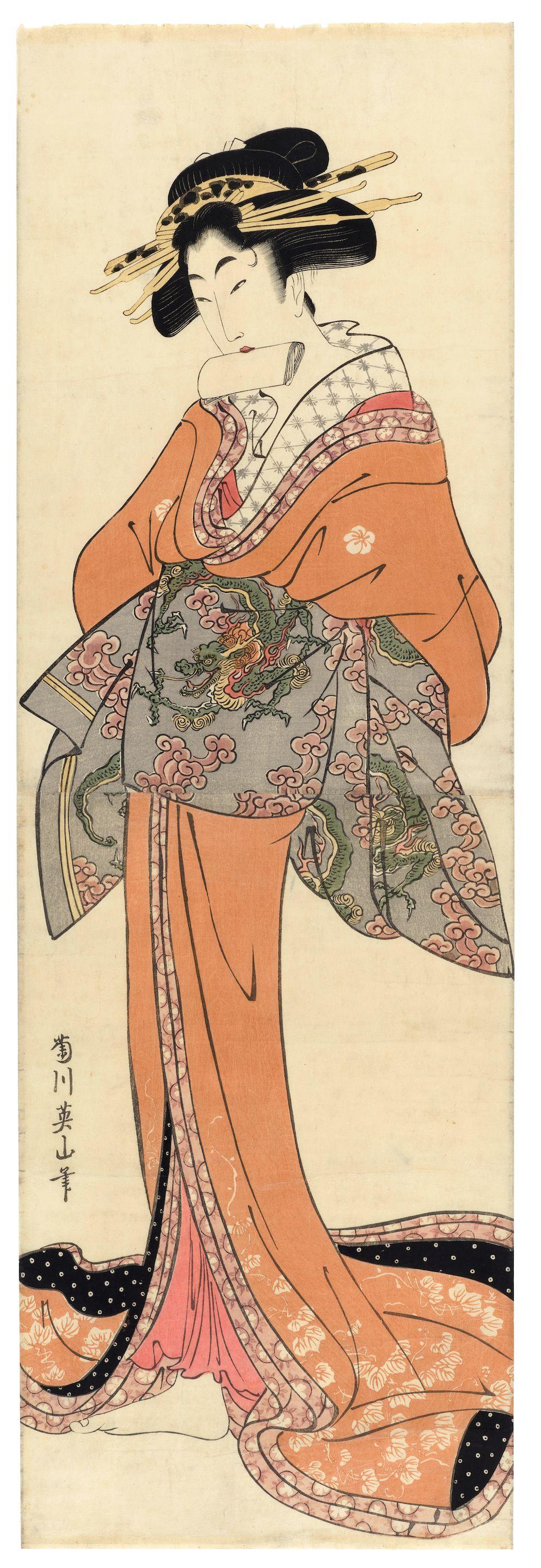 Kikukawa Eizan - Edo Period (1615-1868)