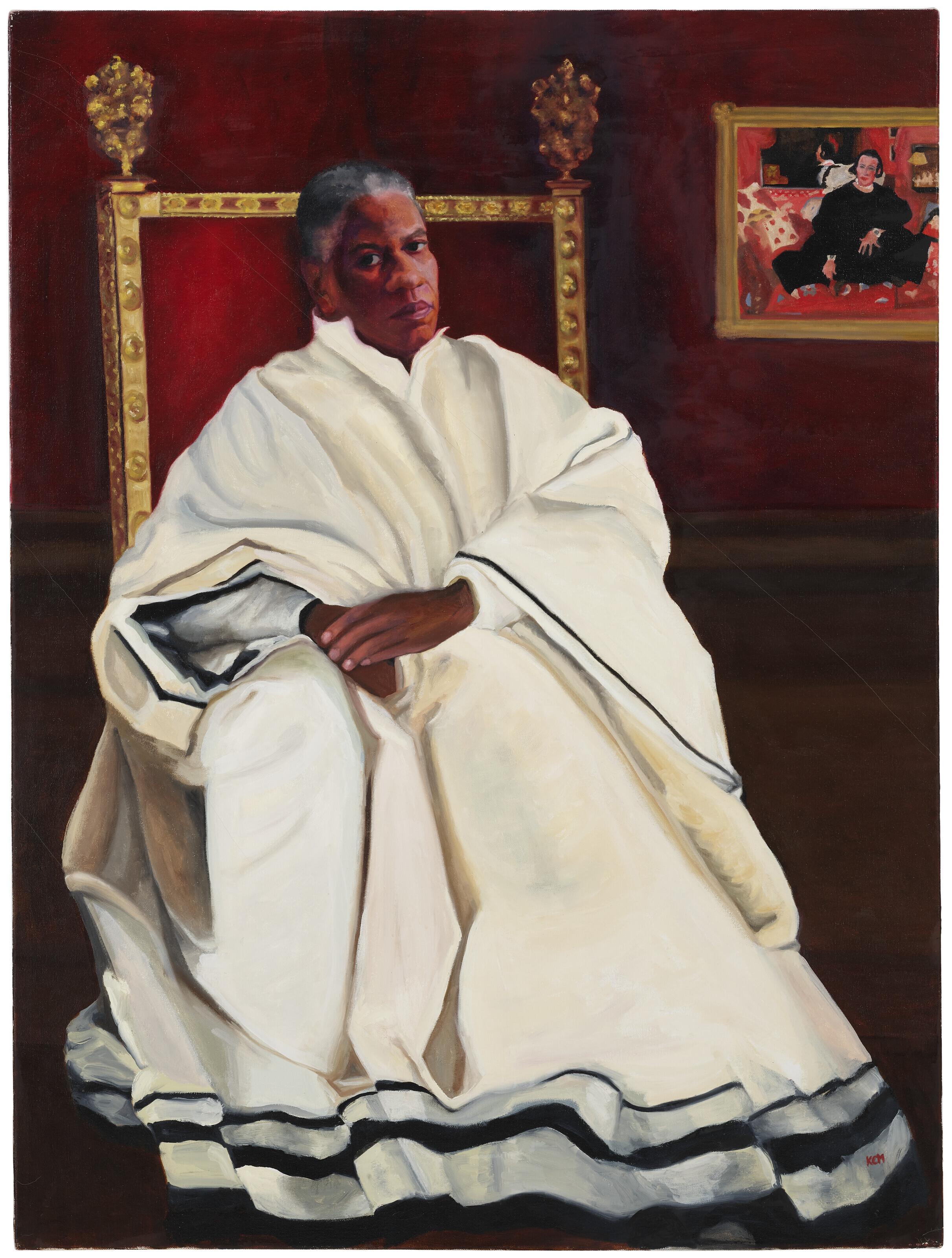 Kim Cole Moore - Portrait of André Leon Talley