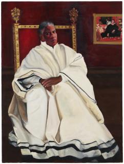 Kim Cole Moore - Portrait of André Leon Talley