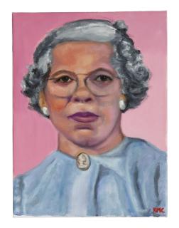 Kim Cole Moore - Portrait of Bennie Francis Davis